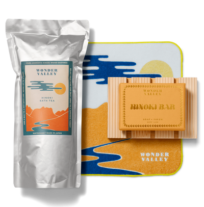 Hinoki Bath Set